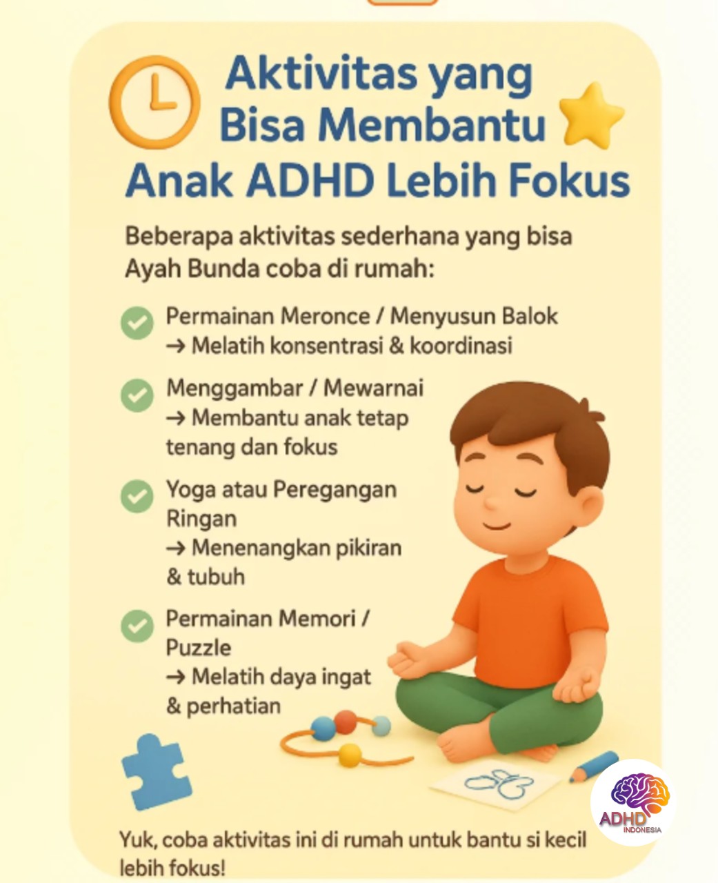 Pendekatan Edukatif yang Tepat untuk Anak ADHD di Kota Tangerang